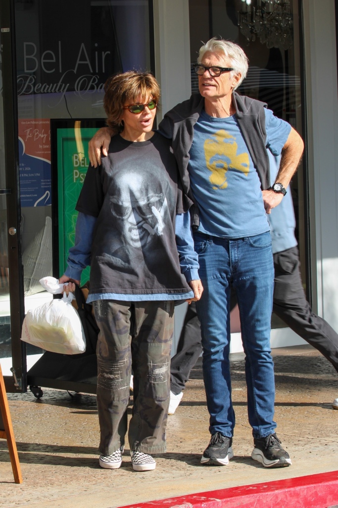 Lisa Rinna addresses longstanding rumors that husband Harry Hamlin is gay