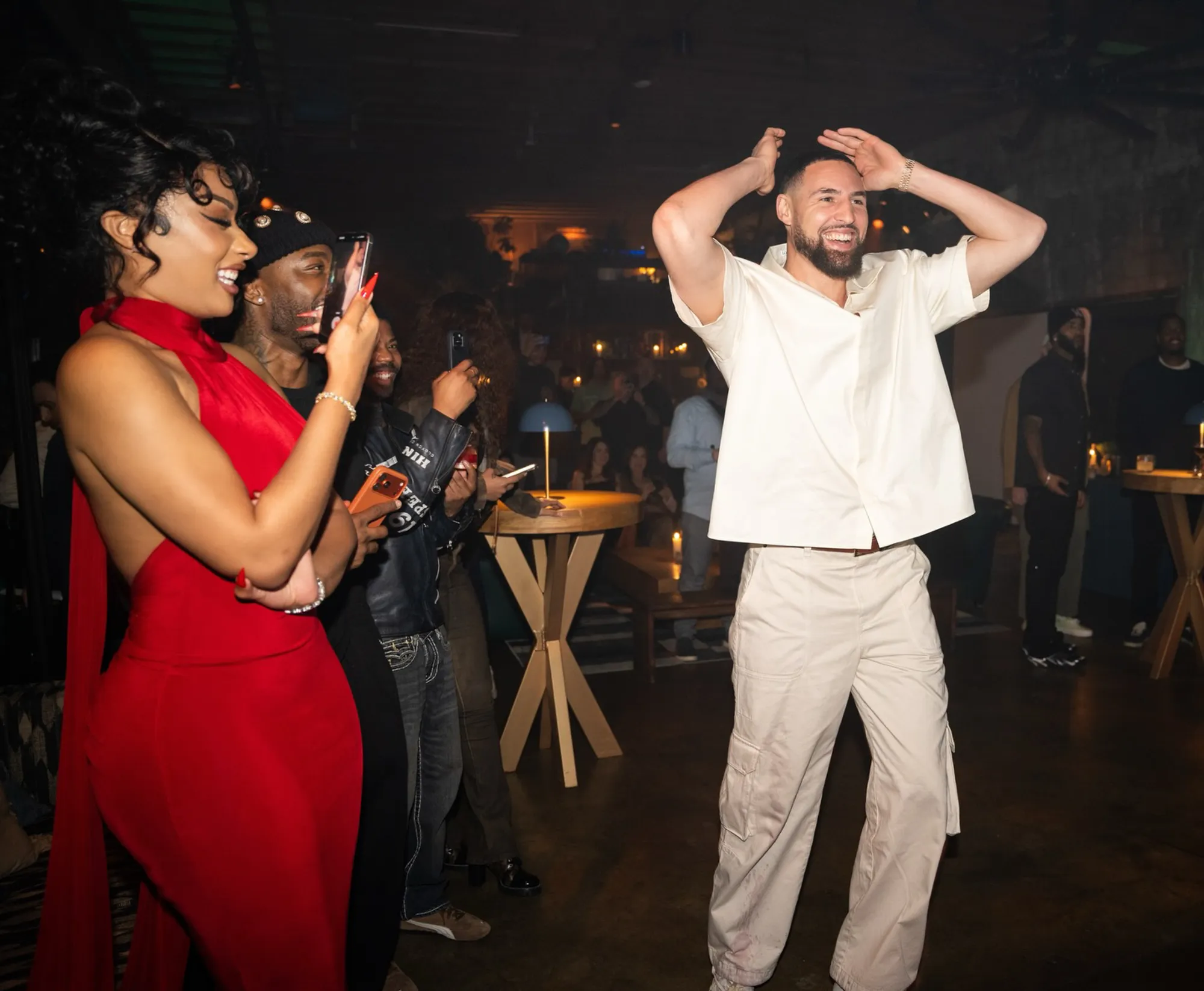 Klay Thompson gifts Megan Thee Stallion a $200K baby blue Bentley for 31st birthday