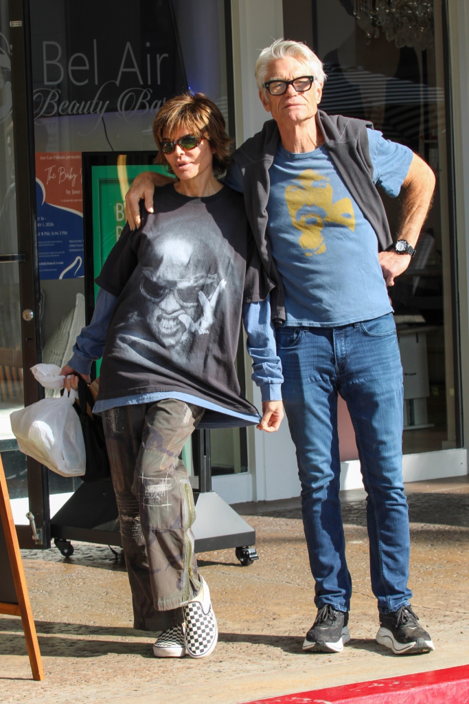 Lisa Rinna addresses longstanding rumors that husband Harry Hamlin is gay