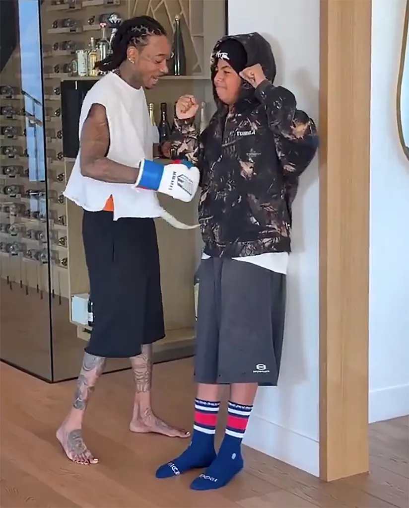 Wiz Khalifa punches son Sebastian in stomach 13 times during shocking birthday tradition