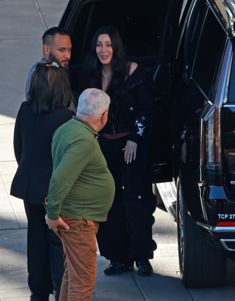 Cher sparks Alexander Edwards marriage speculation with massive ring at son Chaz Bono&rsquo;s wedding