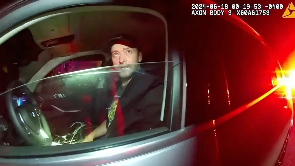 Justin Timberlake jokes about his race being labeled as &lsquo;white&rsquo; in Hamptons DWI arrest video