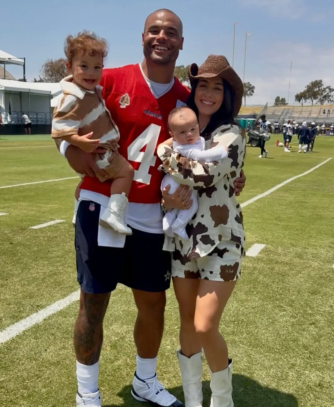 Read Dak Prescott, Sarah Jane Ramos&rsquo; email to guests after canceling Lake Como wedding