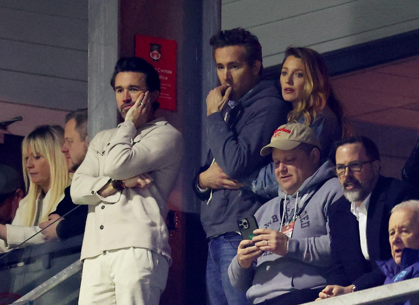 Blake Lively and Ryan Reynolds passionately kiss at Wrexham game amid her legal drama