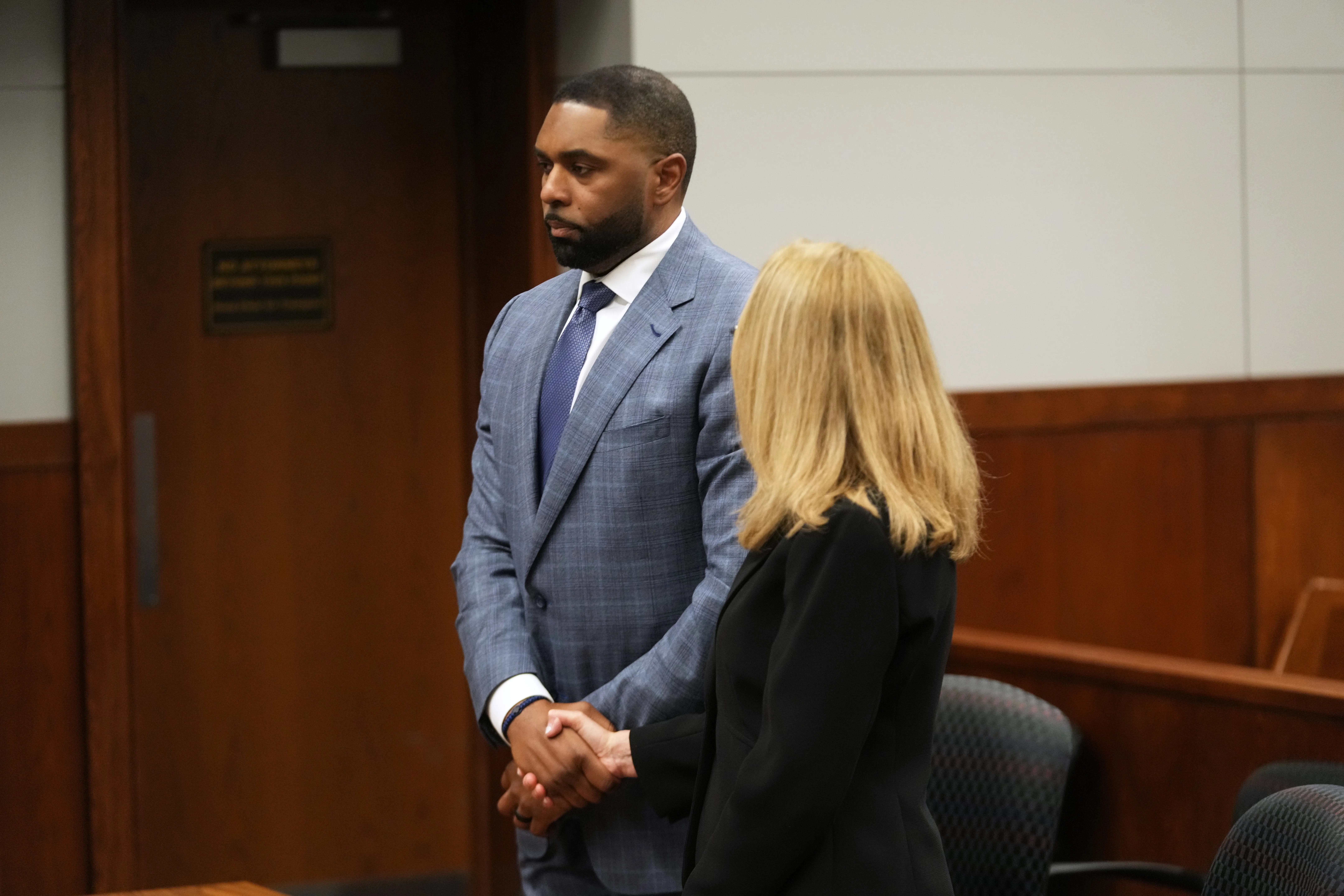Emotional Paige Shiver claims ousted football coach Sherrone Moore got her pregnant during ugly affair