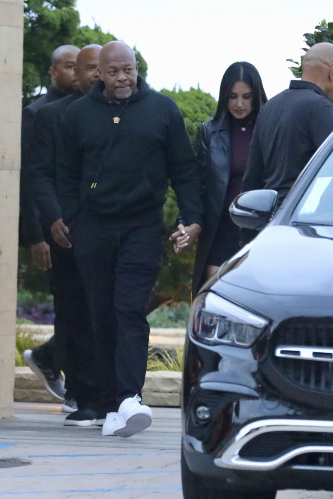 Dr. Dre, 61, holds hands with &lsquo;The Valley&rsquo; star Michelle Saniei, 37, on unexpected date night