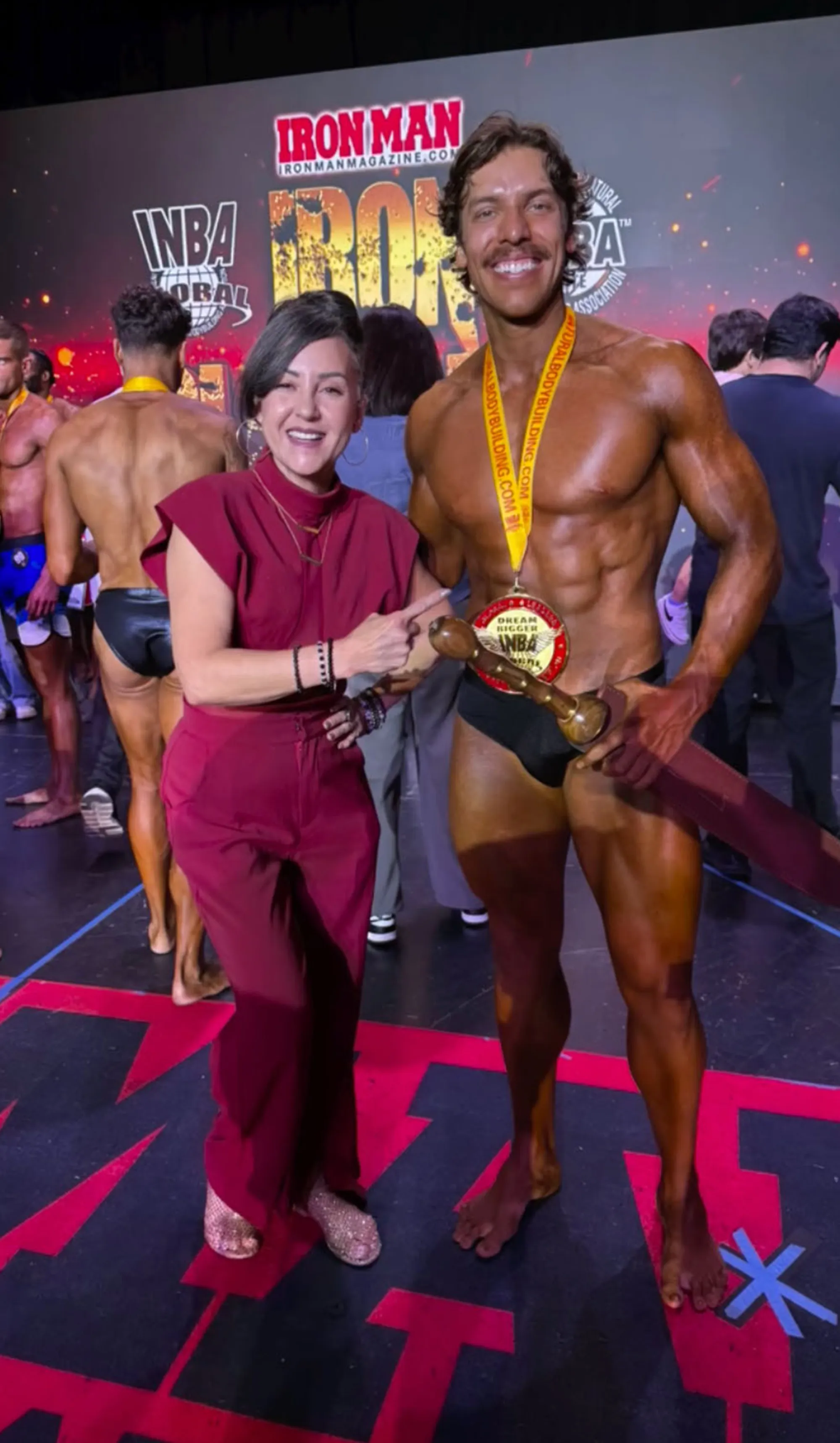 Arnold Schwarzenegger&rsquo;s son Joseph Baena follows in his dad&rsquo;s footsteps with another bodybuilding win