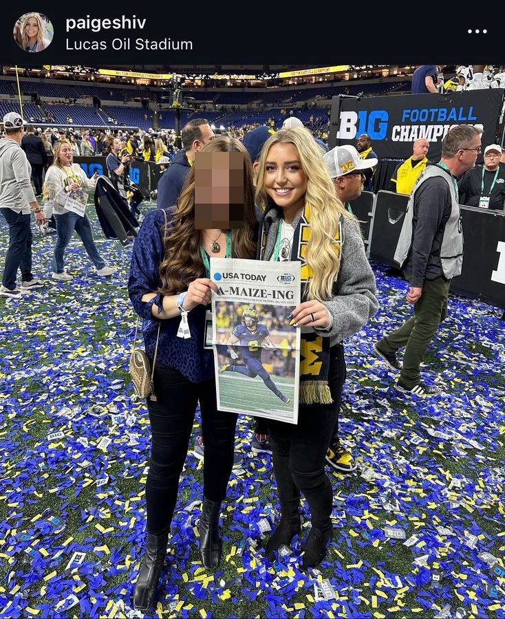 Emotional Paige Shiver claims ousted football coach Sherrone Moore got her pregnant during ugly affair