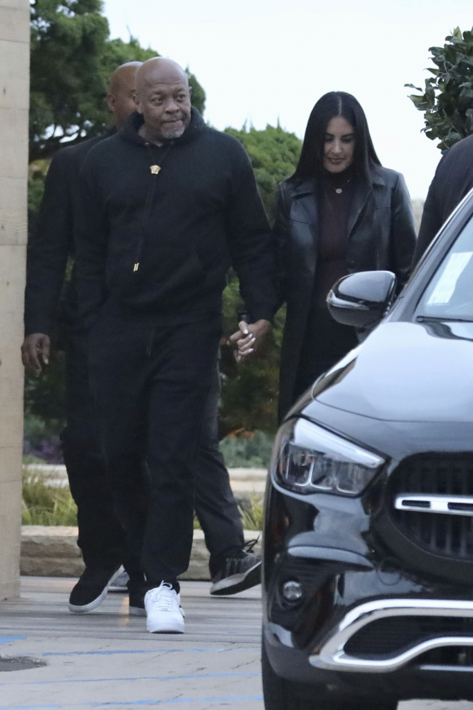 Dr. Dre, 61, holds hands with &lsquo;The Valley&rsquo; star Michelle Saniei, 37, on unexpected date night
