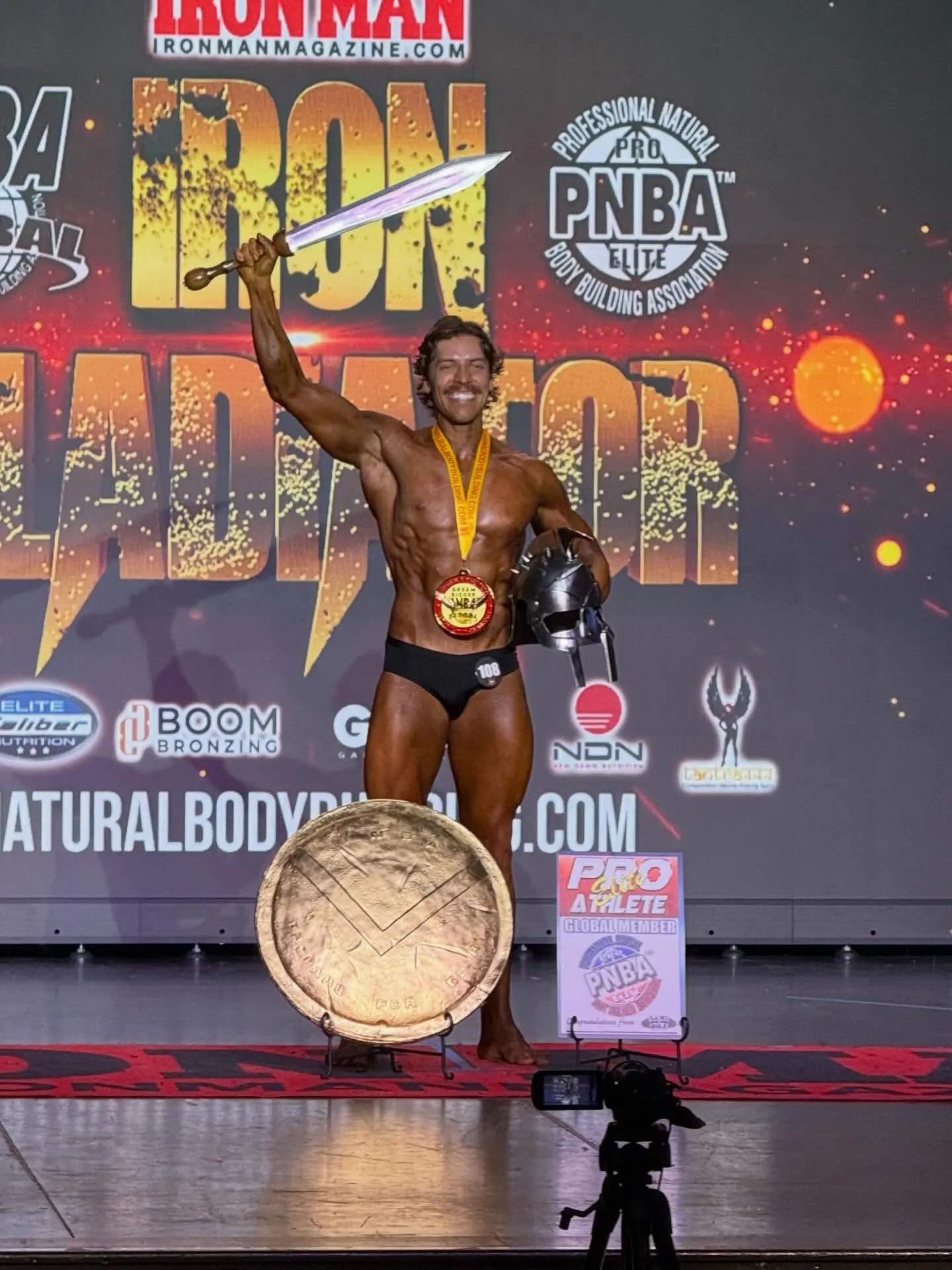 Arnold Schwarzenegger&rsquo;s son Joseph Baena follows in his dad&rsquo;s footsteps with another bodybuilding win