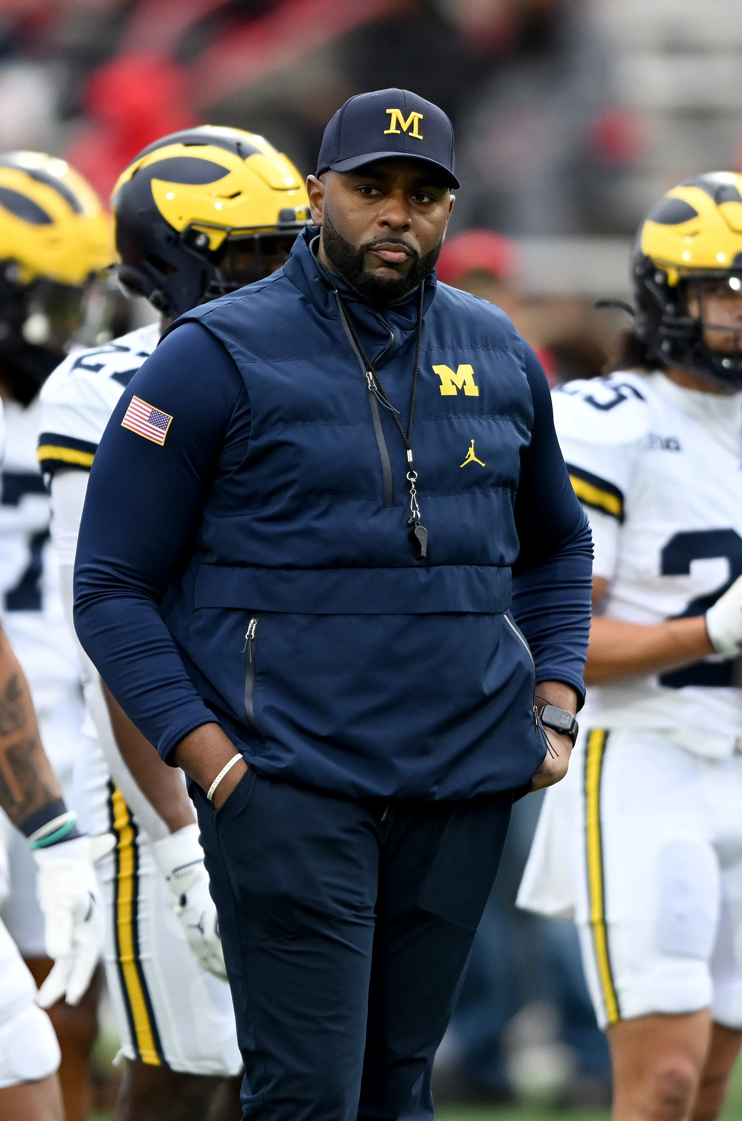 Emotional Paige Shiver claims ousted football coach Sherrone Moore got her pregnant during ugly affair