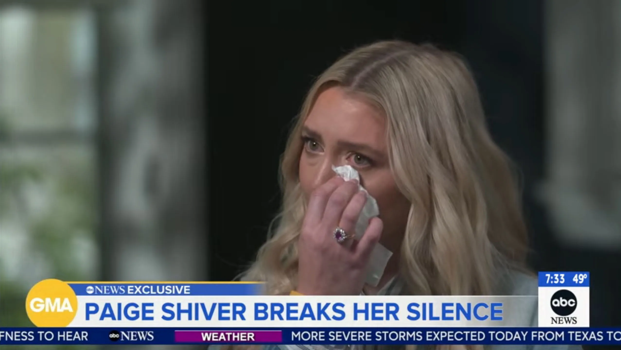 Emotional Paige Shiver claims ousted football coach Sherrone Moore got her pregnant during ugly affair
