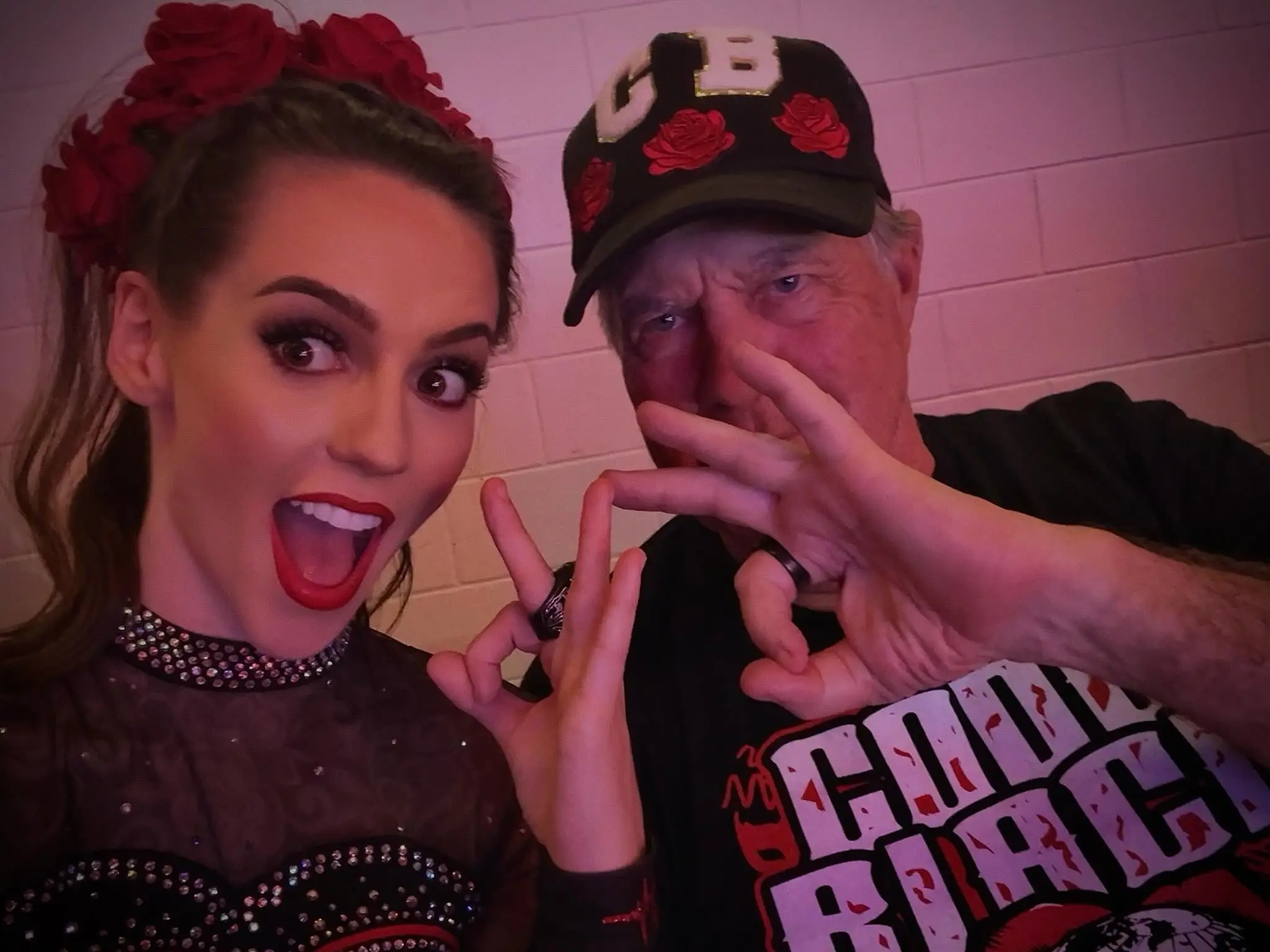 Jordon Hudson, 25, applauds much-older boyfriend Bill Belichick&rsquo;s support during cheer competition: &lsquo;Bill the WAG&rsquo;