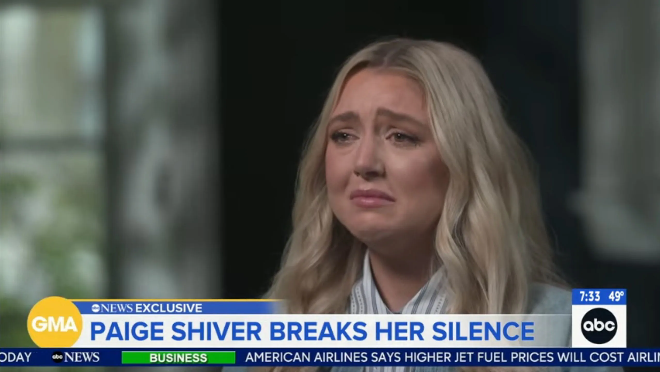 Emotional Paige Shiver claims ousted football coach Sherrone Moore got her pregnant during ugly affair
