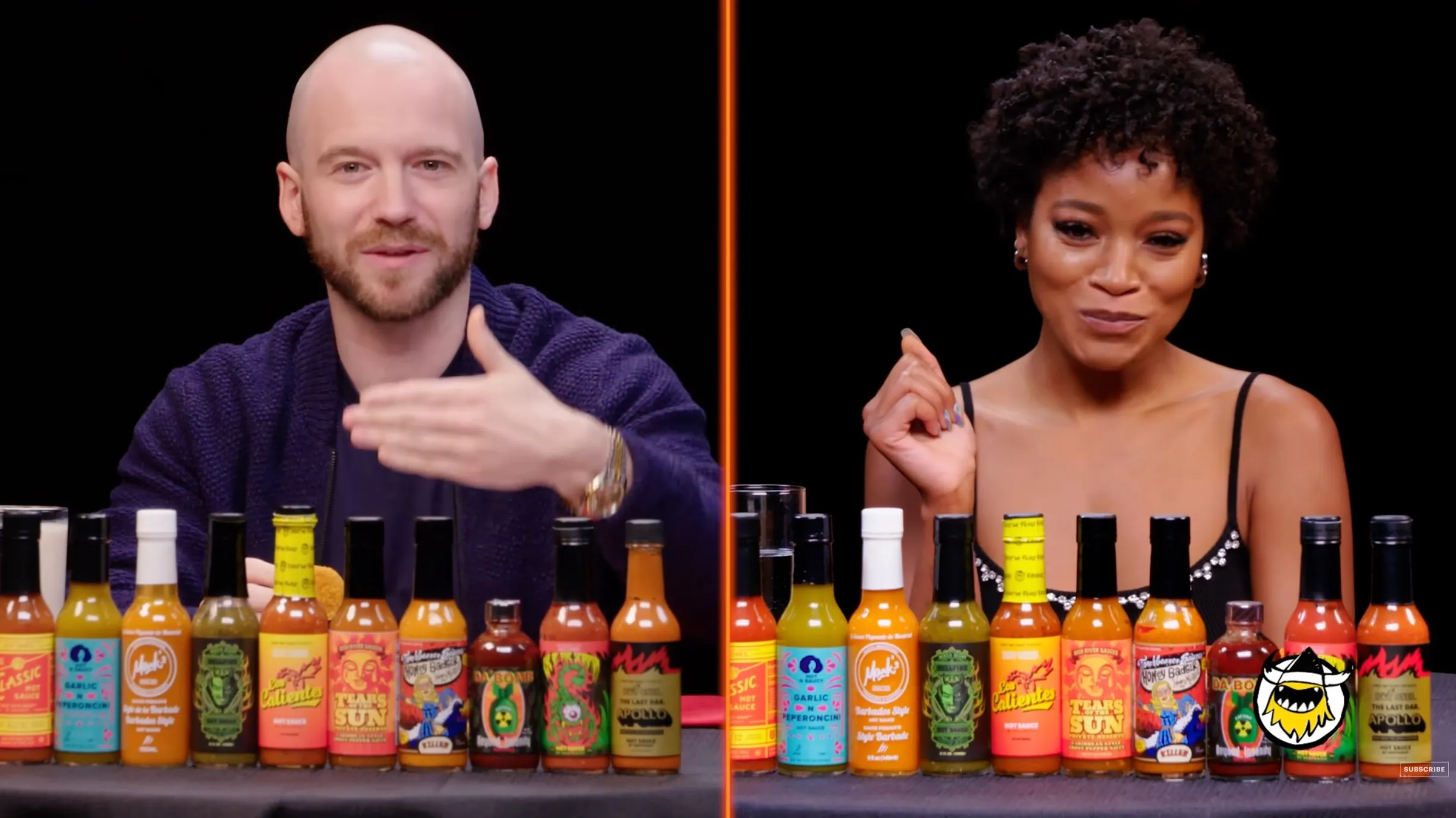Keke Palmer romance rumors swirl with &lsquo;Hot Ones&rsquo; host Sean Evans after his crush confession