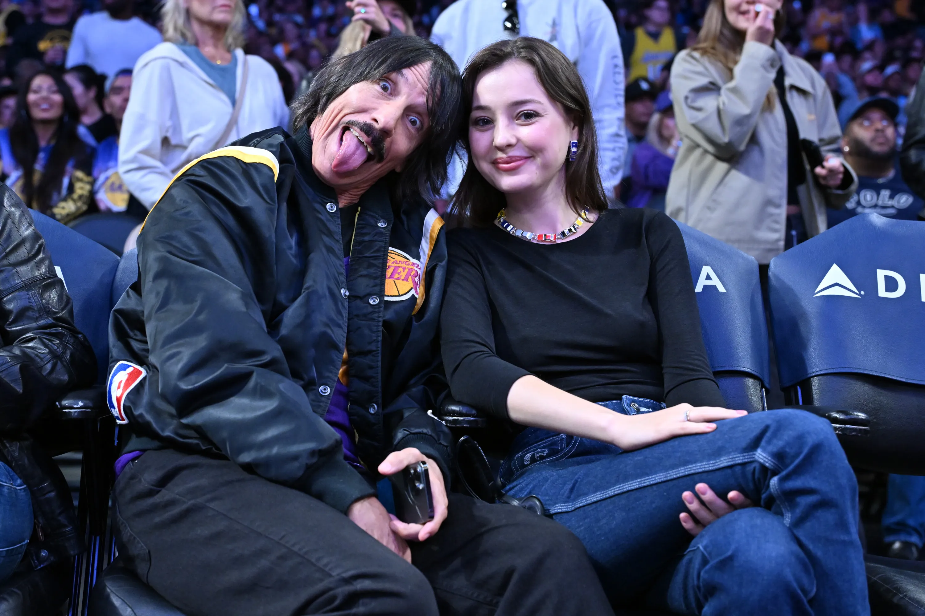 Anthony Kiedis&rsquo; girlfriend Eileen Kelly defends 33-year age gap with Red Hot Chili Peppers frontman