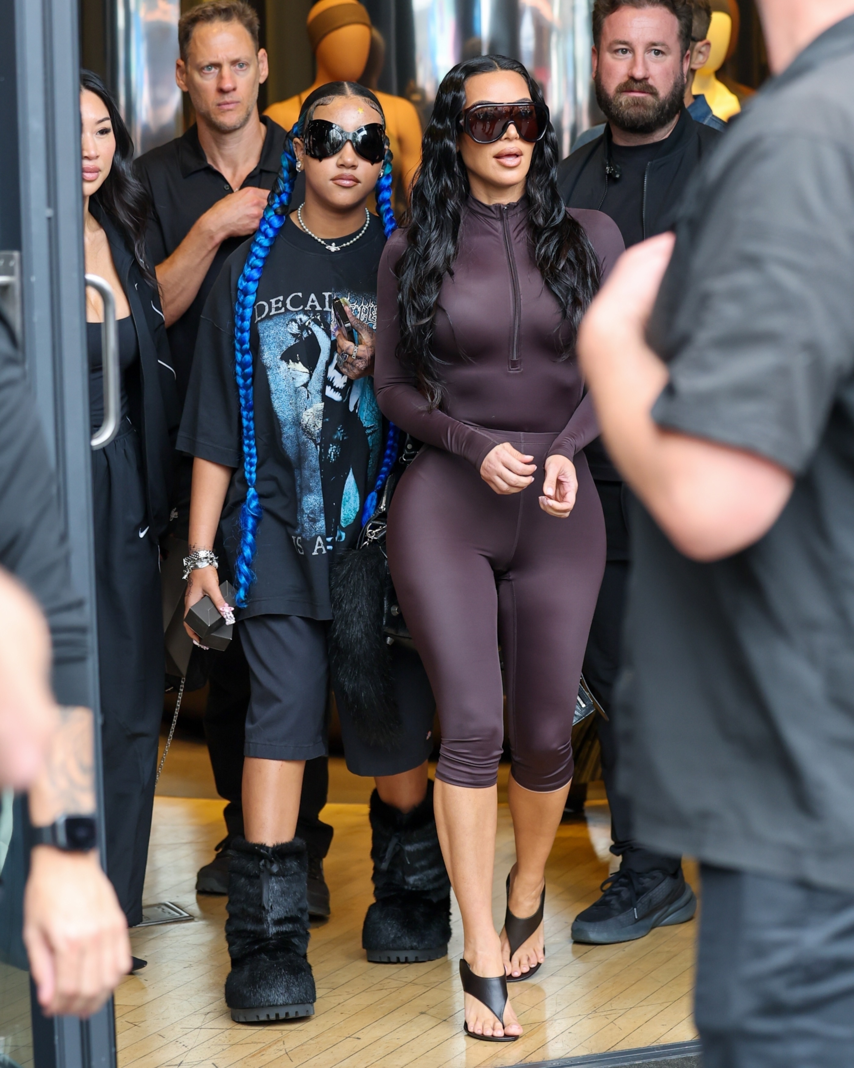 Kim Kardashian&rsquo;s daughter North West, 12, debuts under-eye piercings in eerie new music video