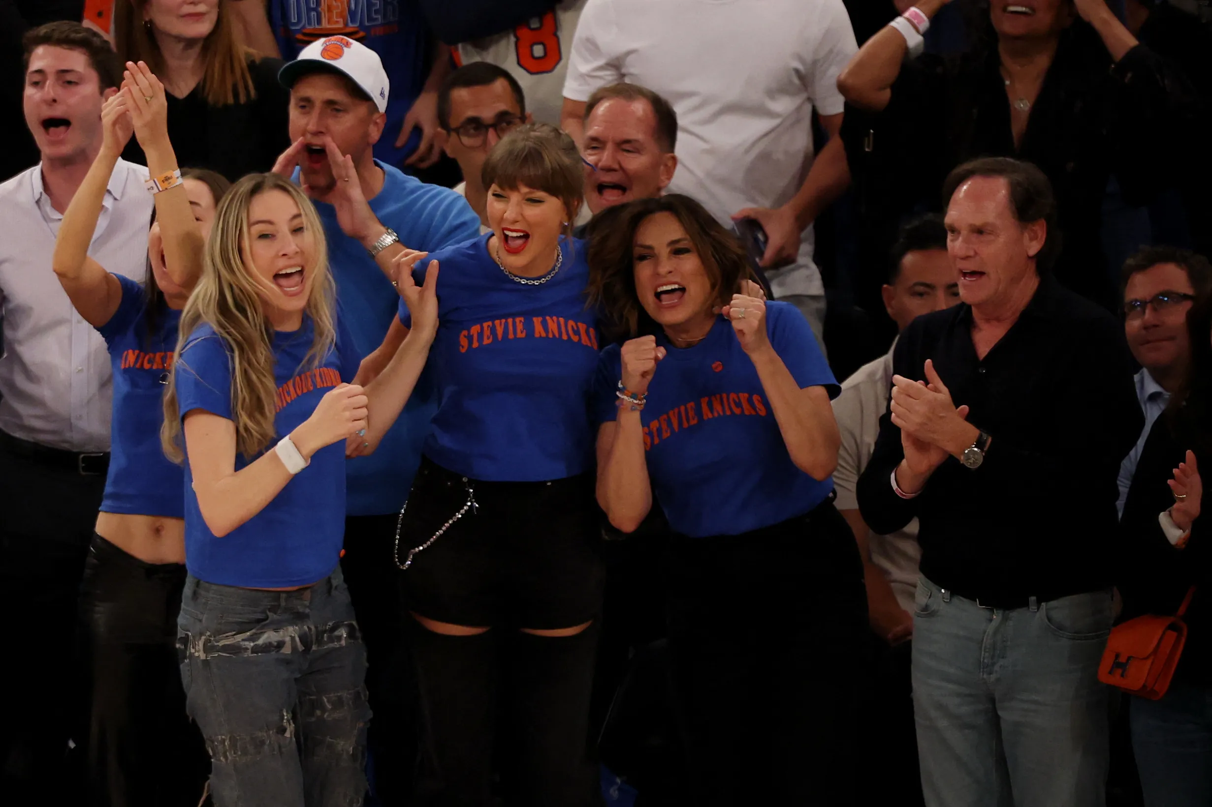 Mariska Hargitay says Knicks comeback win beats out wedding to Peter Hermann as &lsquo;greatest night of my life&rsquo;