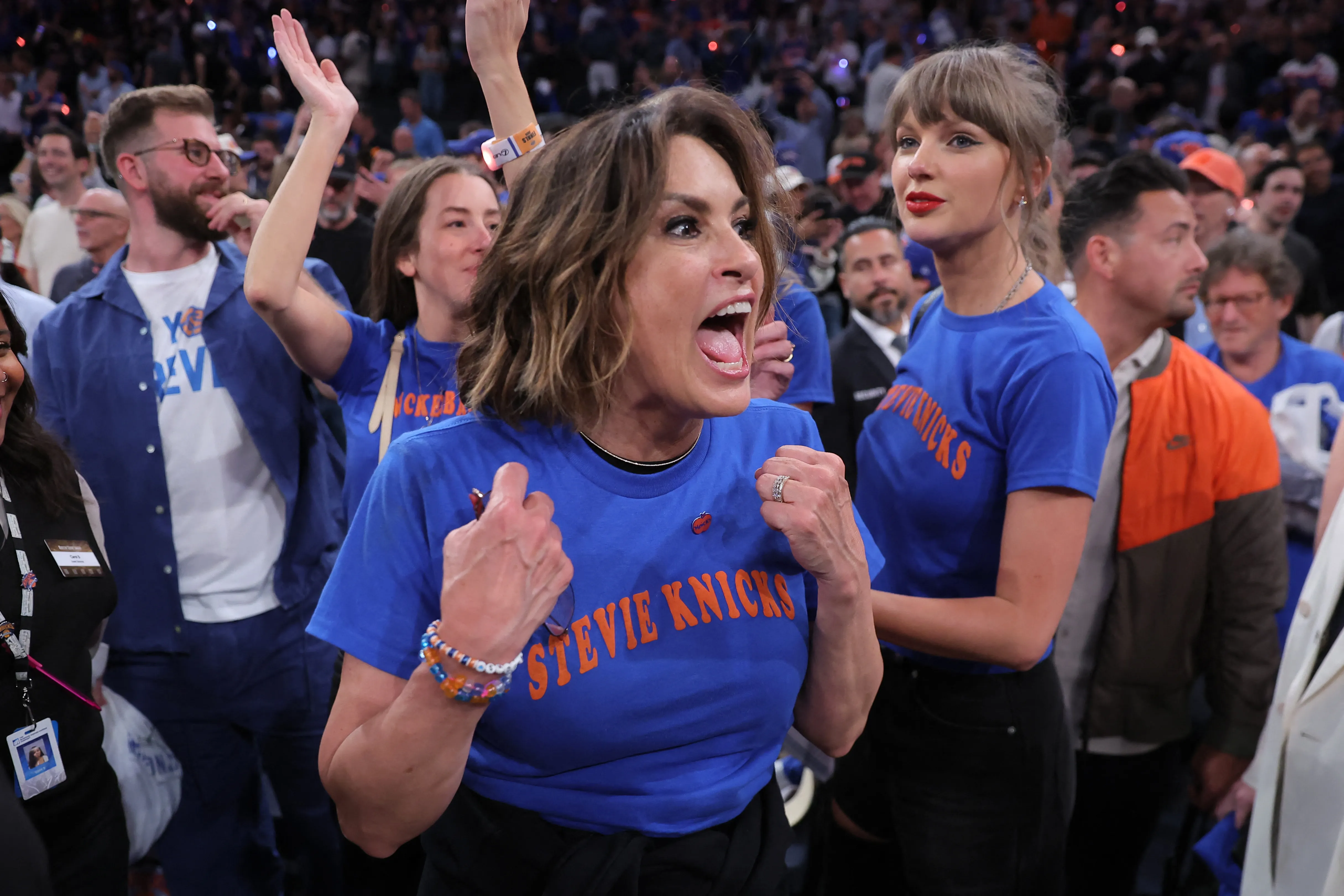 Mariska Hargitay says Knicks comeback win beats out wedding to Peter Hermann as &lsquo;greatest night of my life&rsquo;